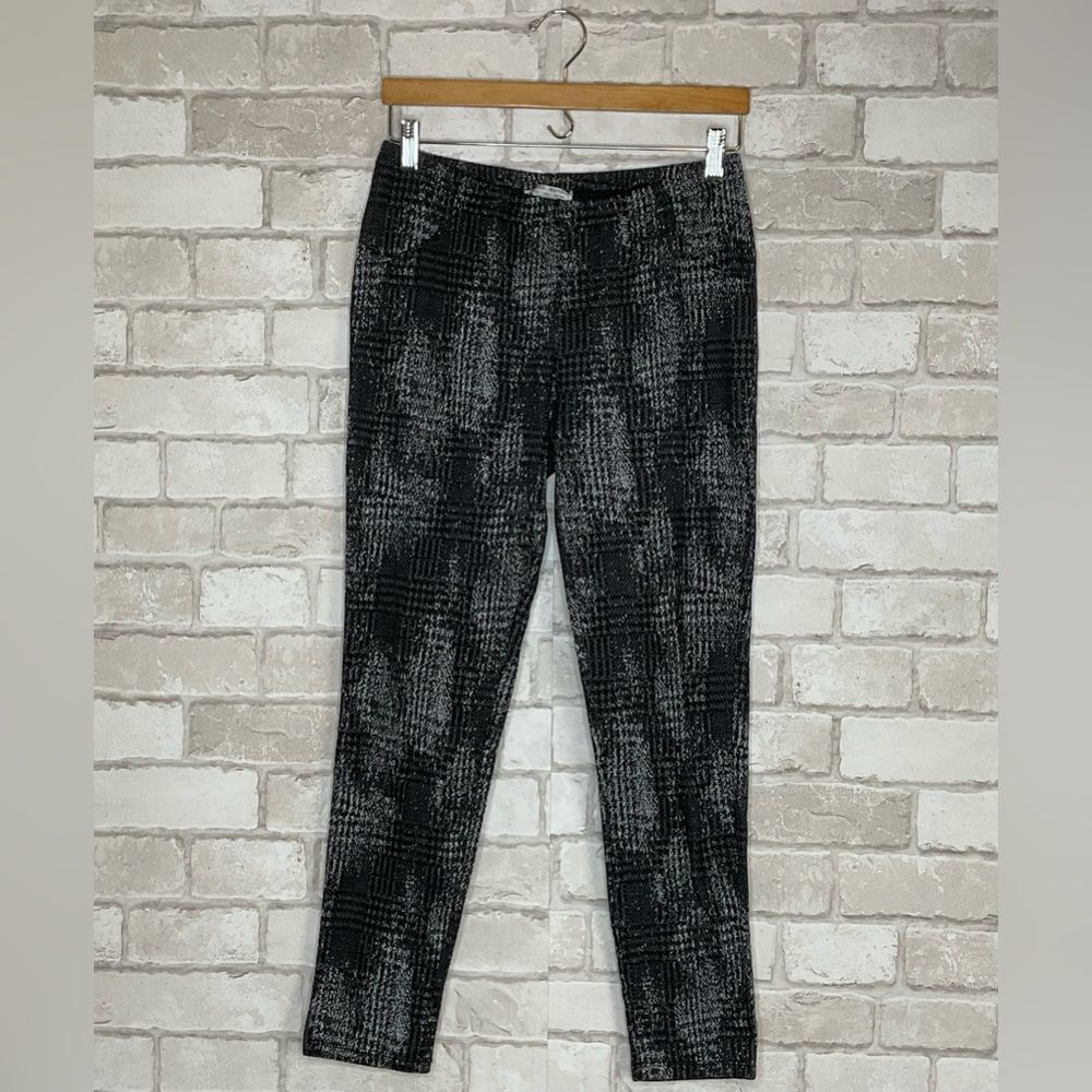 Alberto Makali Houndstooth Plaid Pants Size L